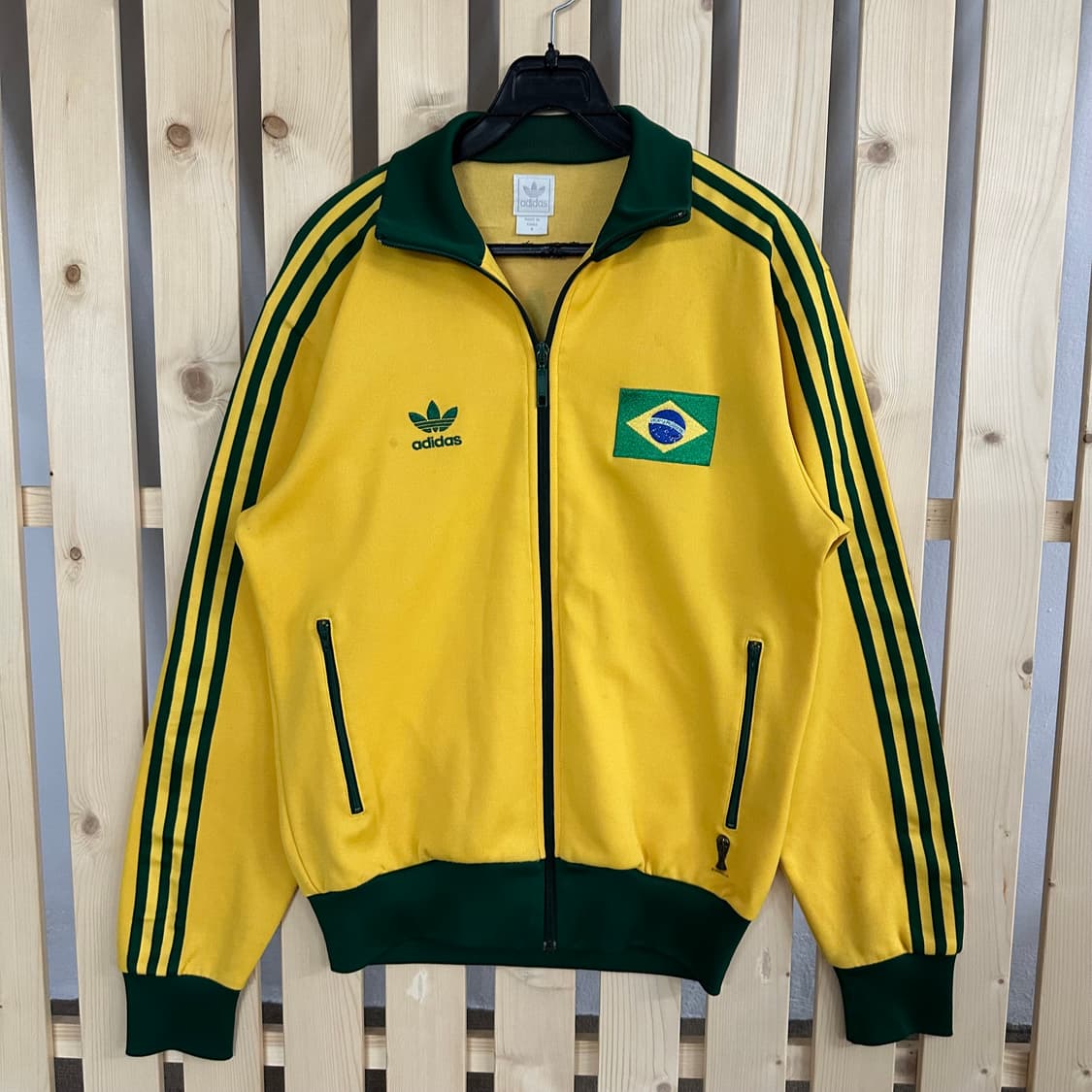 (M) 아디다스 브라질 옐로우 져지 트랙탑 상품이미지1