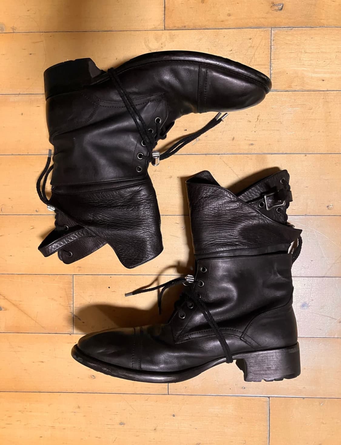 Alfredo bannister 알프레도 바니스터 블랙레이어 부츠 상품이미지2