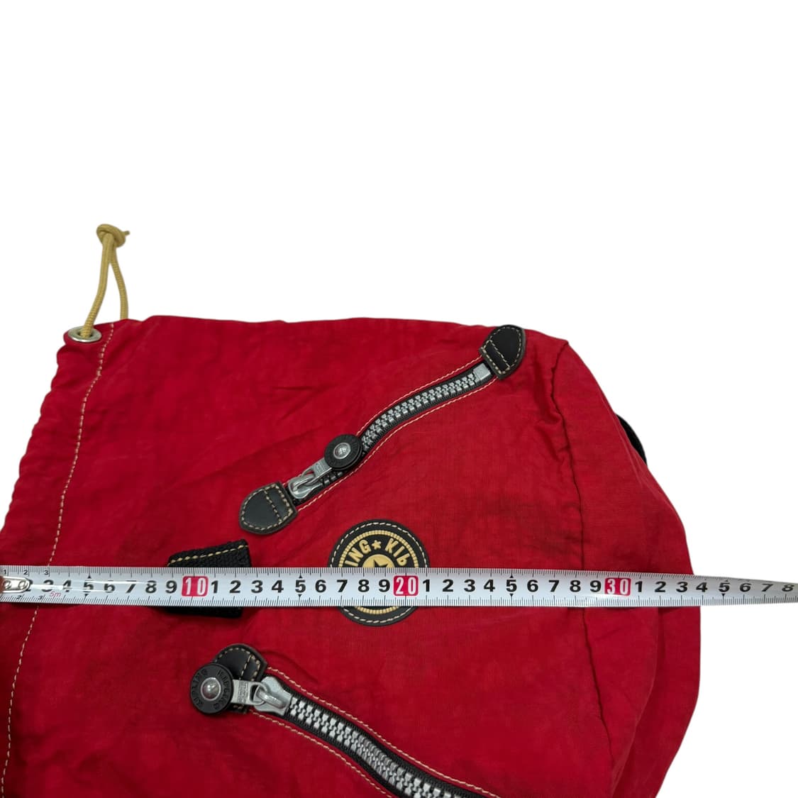 키플링 빈티지 모리걸 Y2K 포켓 복조리 미니백팩 가방 레드 상품이미지7
