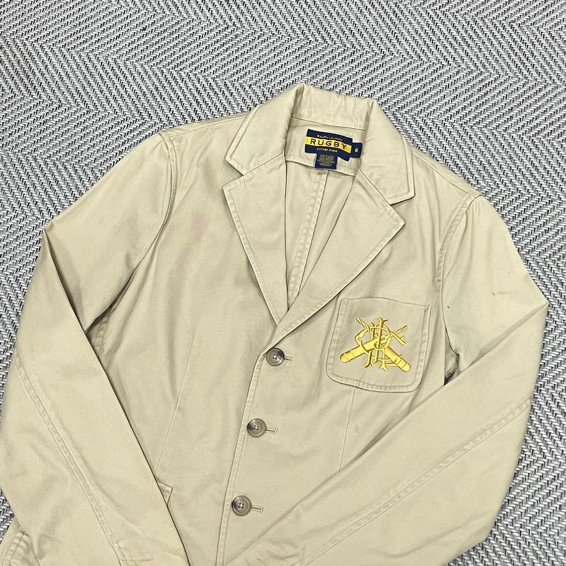 럭비 랄프 로렌 럭비 자수 자켓 v0116 상품이미지3
