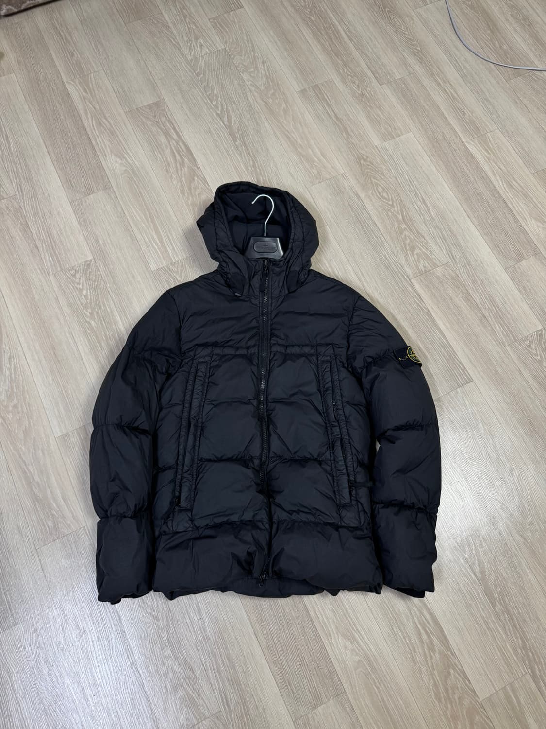 20FW M 스톤아일랜드 크링클랩스 패딩 블랙 상품이미지1