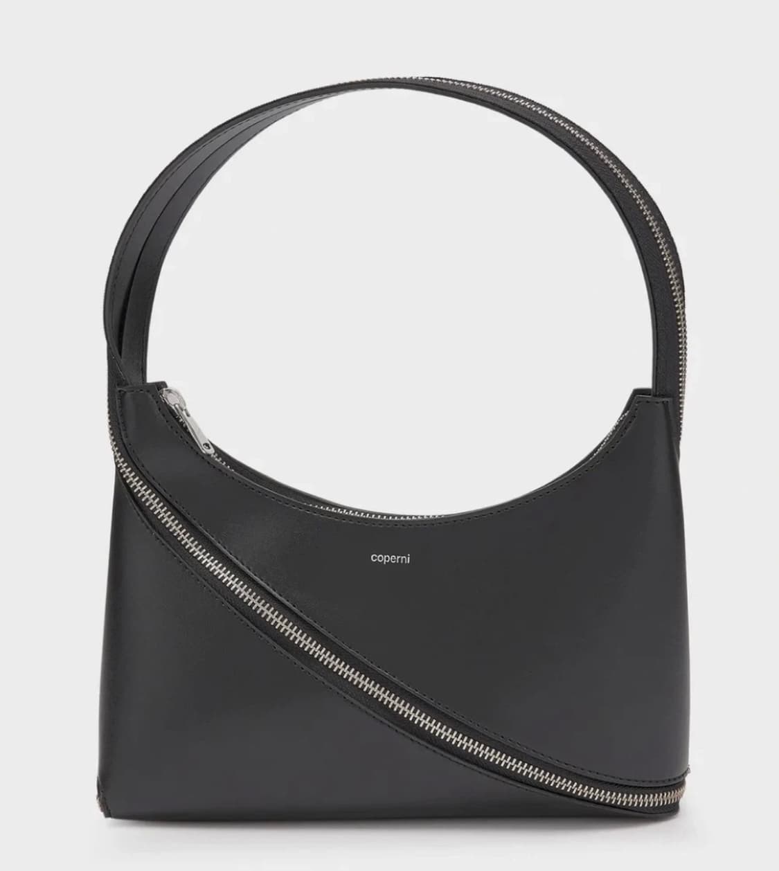 코페르니 지퍼 바게트 숄더백 상품이미지1