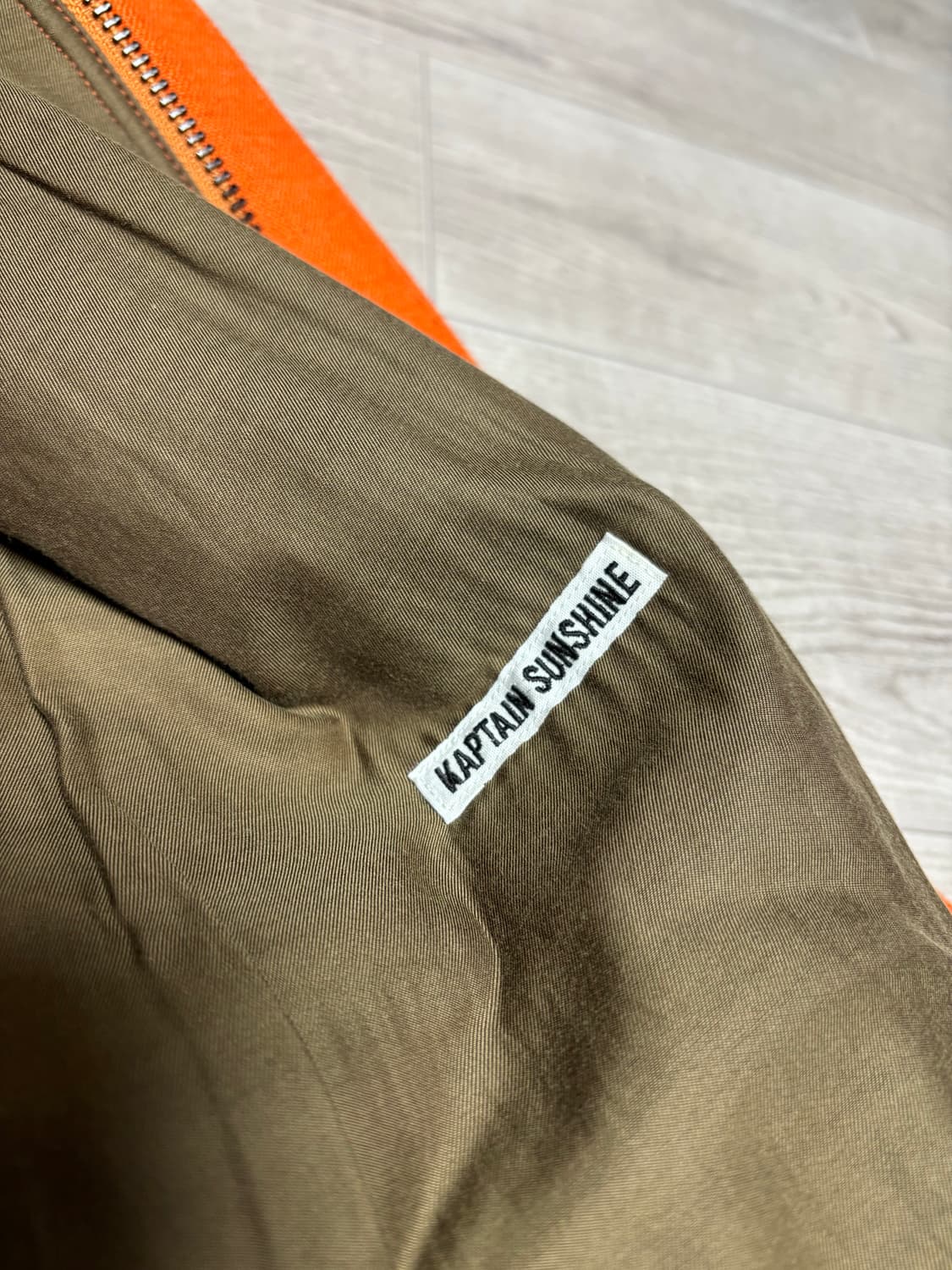 [42] 캡틴선샤인 덕 초어 자켓 오렌지 상품이미지5