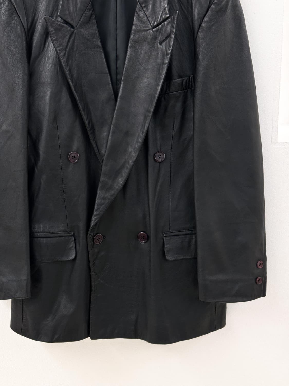 Vintage leather jacket 상품이미지4