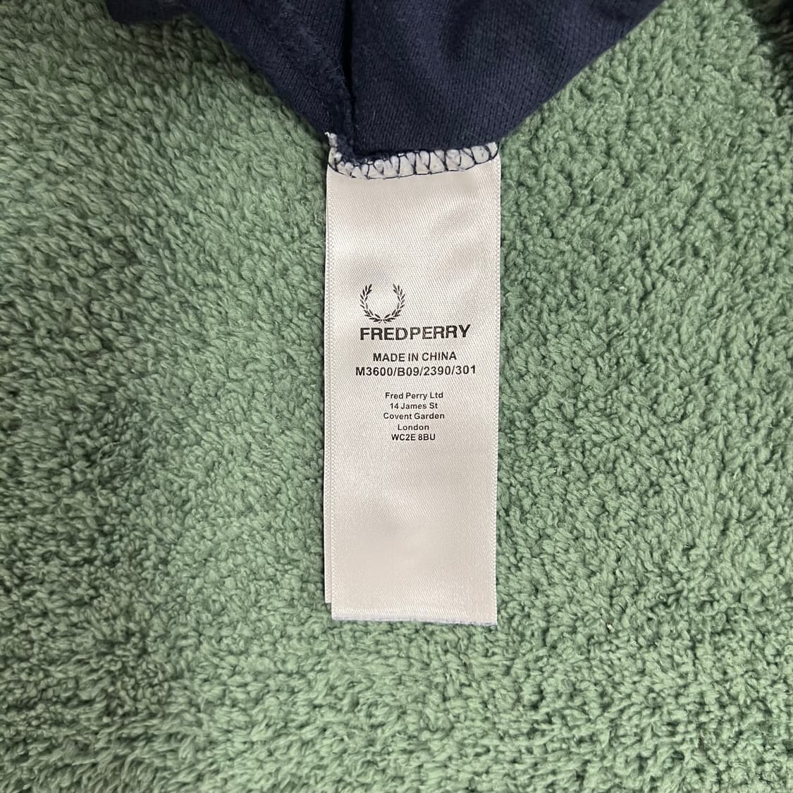 프레드 페리 로고 카라 반팔 상품이미지4