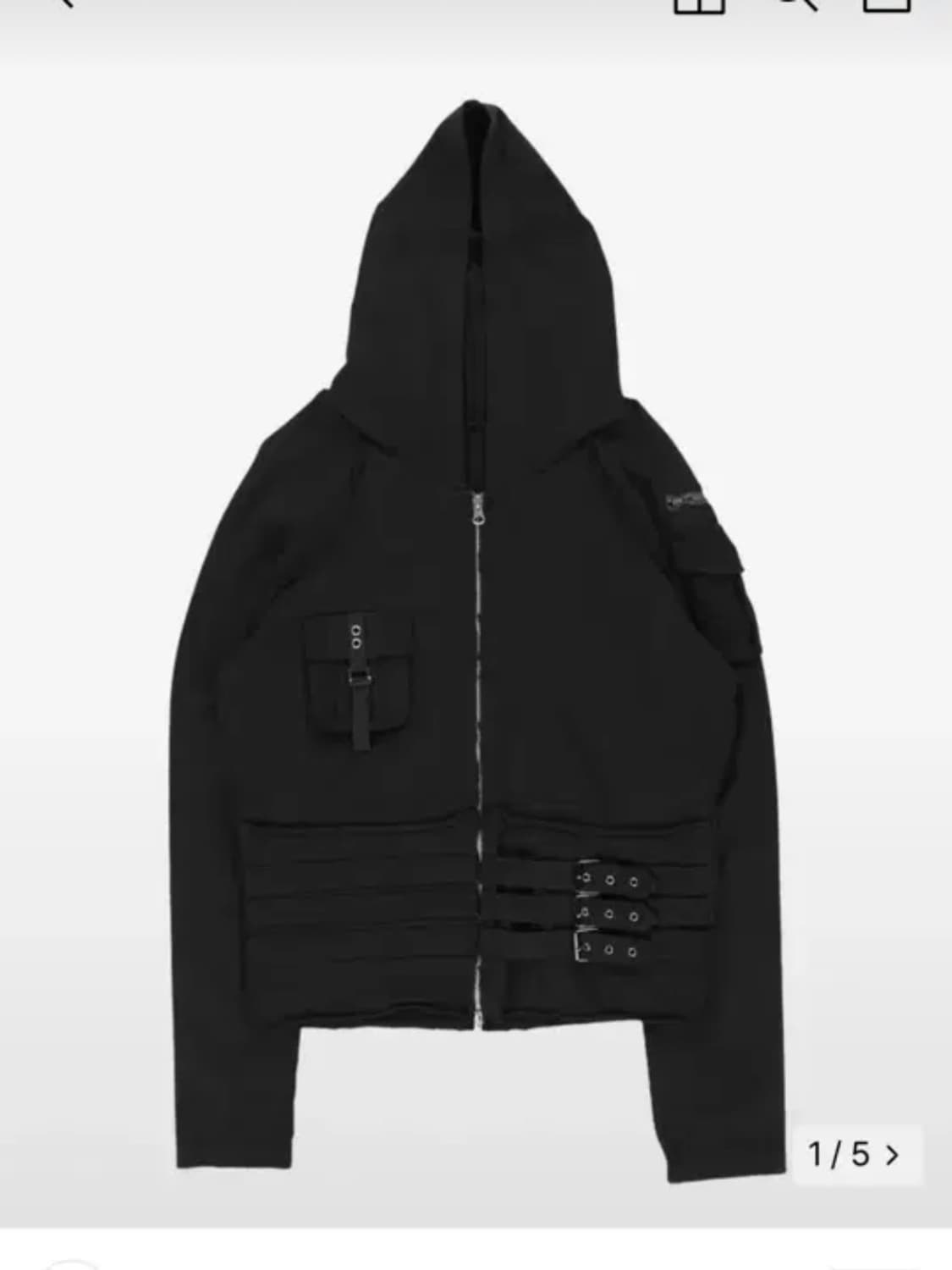 더콜디스모먼트 TCM vintage pocket hooded zip-up 상품이미지1