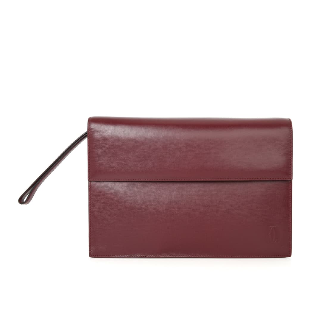 까르띠에 클러치 스트랩 파우치 맨스백 버건디 루비 상품이미지2