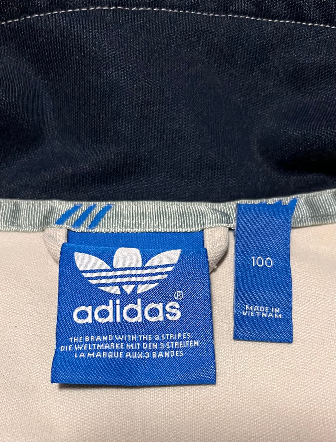 아디다스 스타 스트라이프 트랙탑 져지 100 상품이미지3