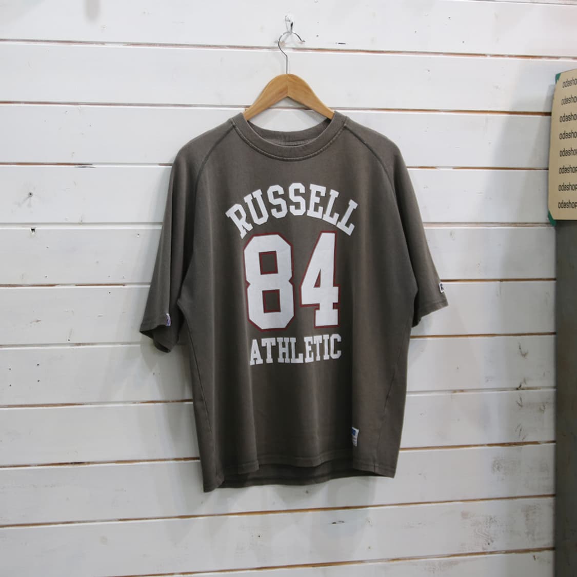 (착용컷) RUSSELL ATHLETIC 반팔 티셔츠 (남성용 100) 상품이미지1