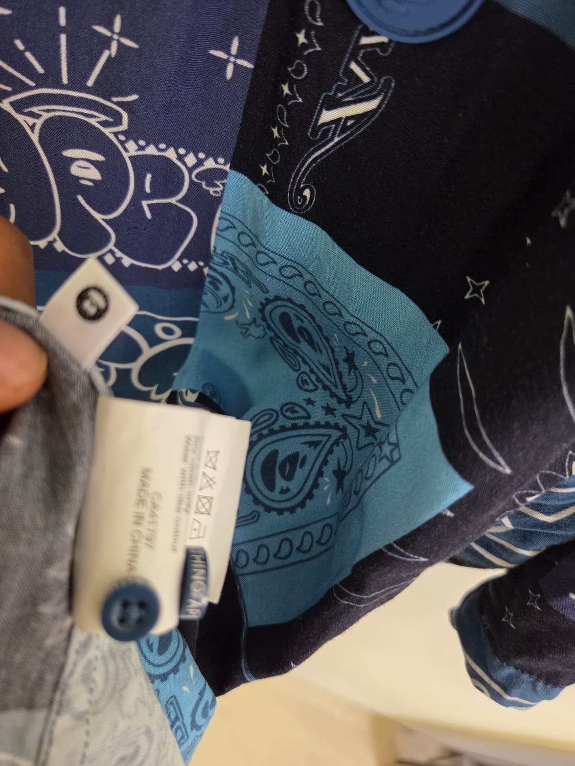 Aape by A Bathing Ape 반팔 셔츠 M 상품이미지5