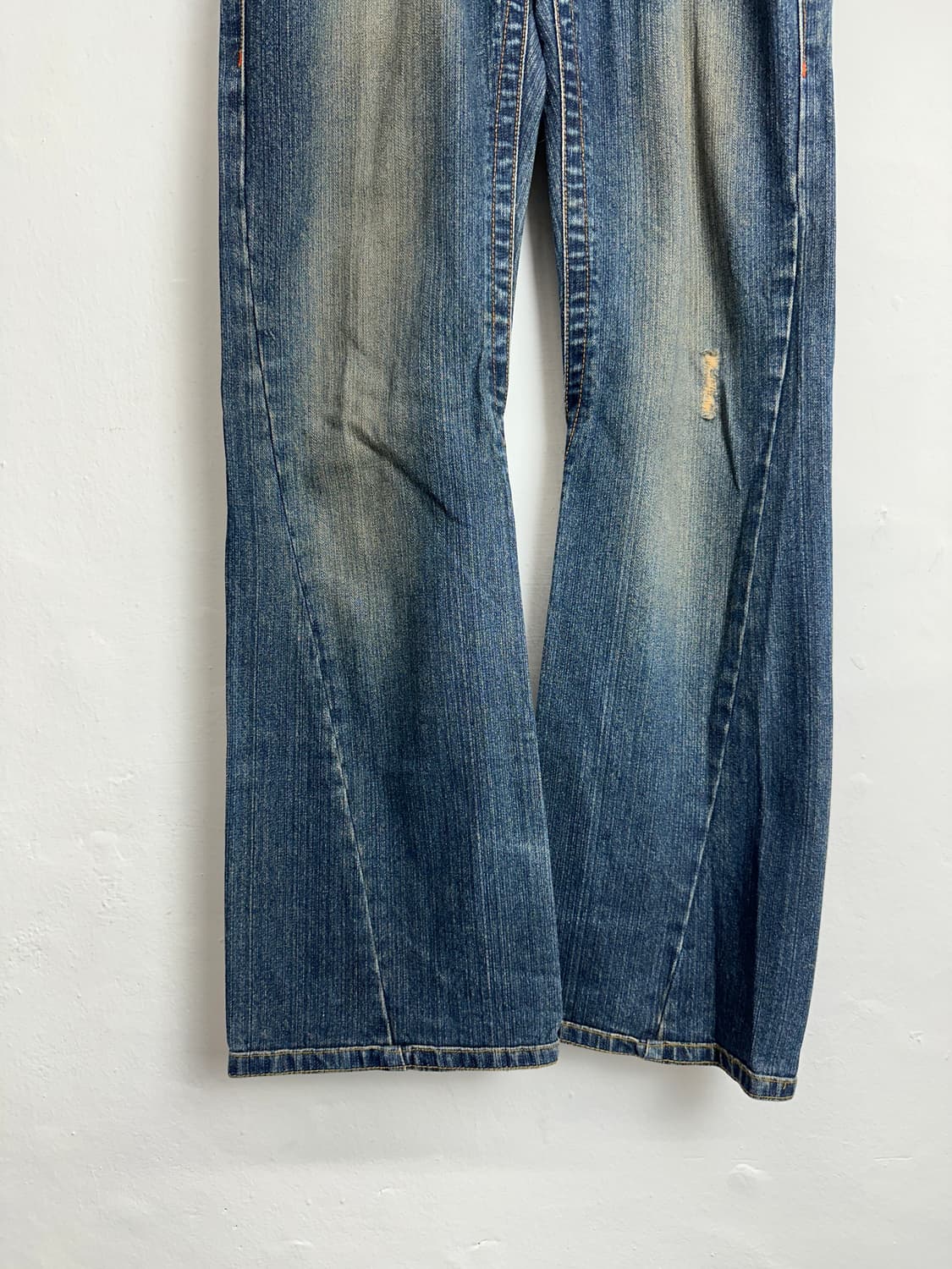 Heavy Washed Flap Pocket Denim Pants 상품이미지10