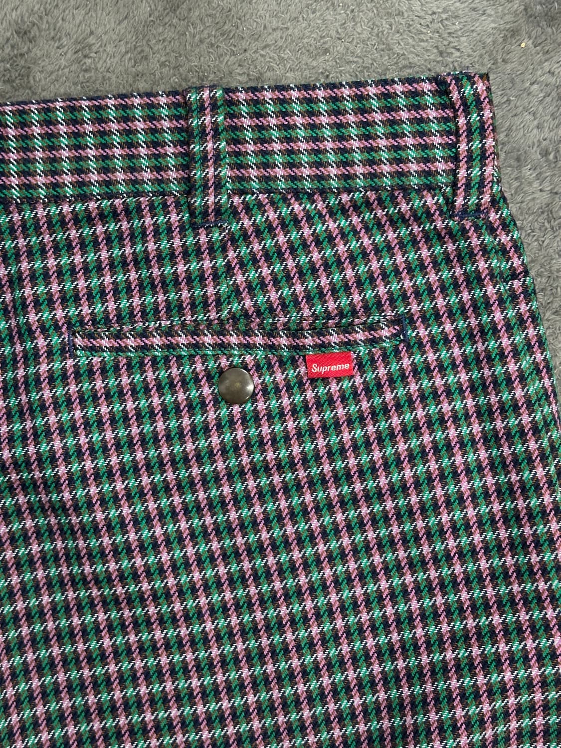 Supreme Plaid Work Pants 34 상품이미지4