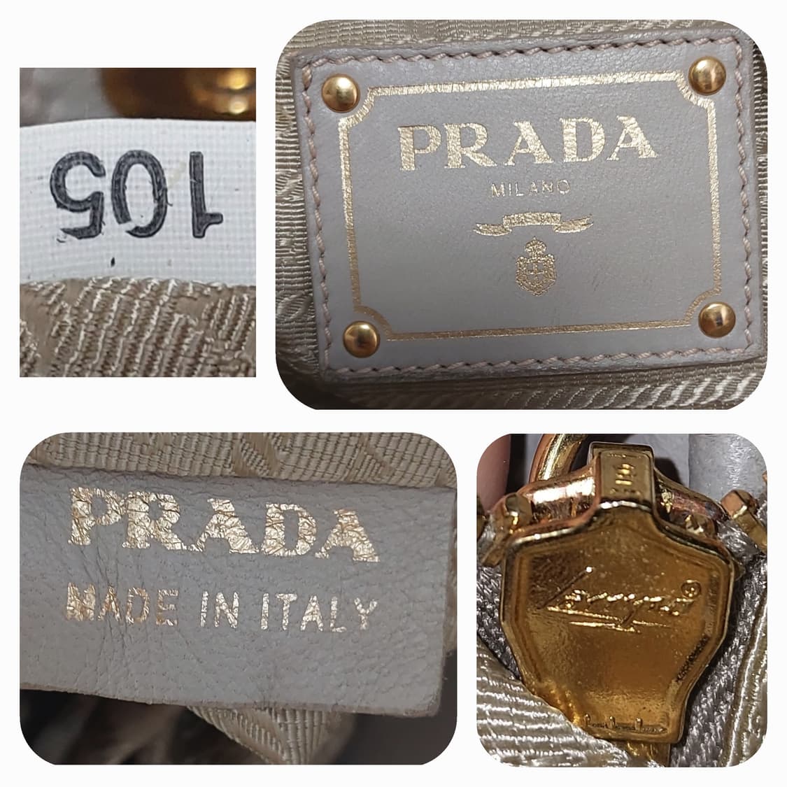 프라다 고프레 테수토 나일론 투웨이백 (정품) 상품이미지10