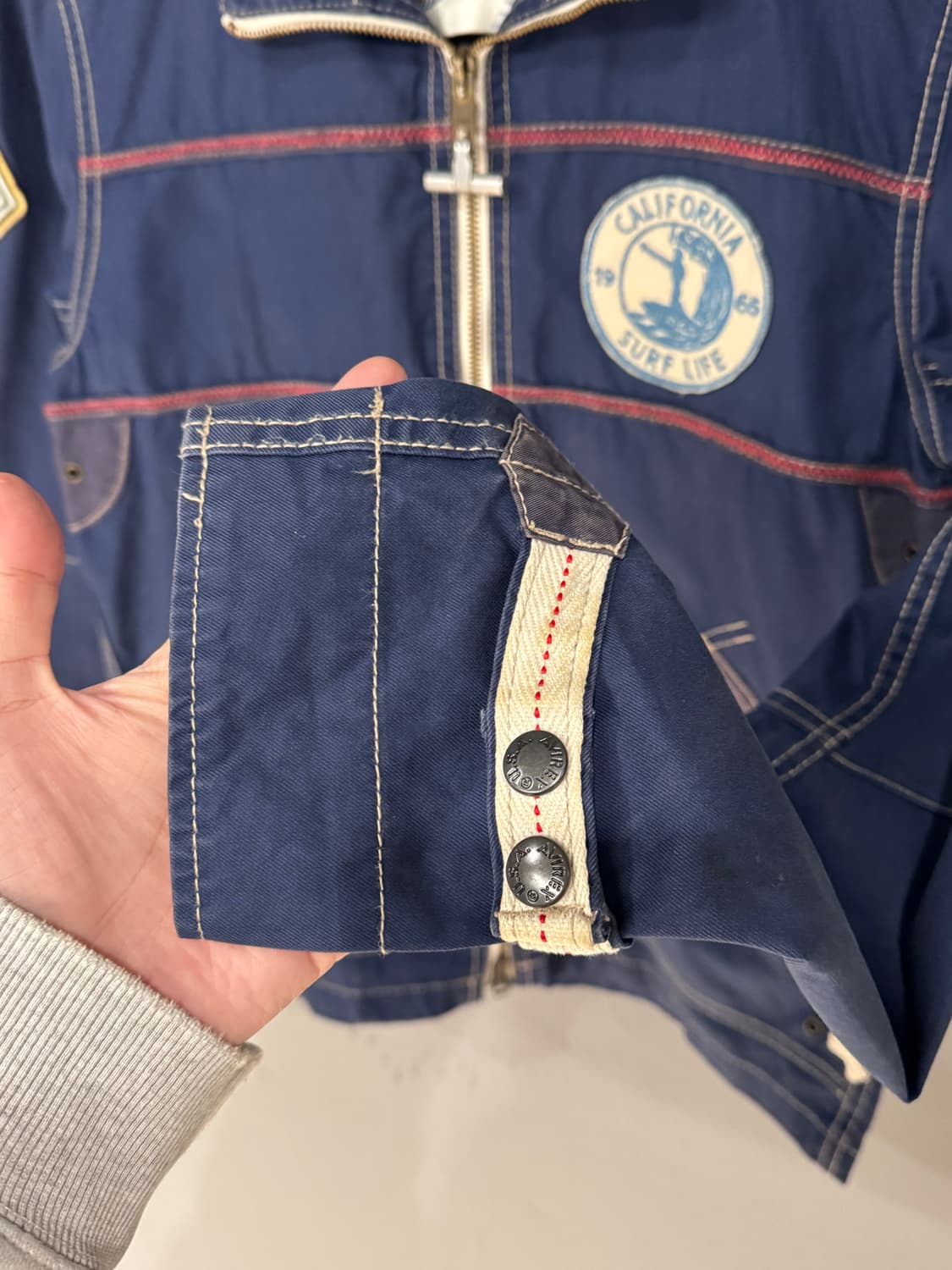 아비렉스 밀리터리 산타모니카 투웨이 자켓 상품이미지10