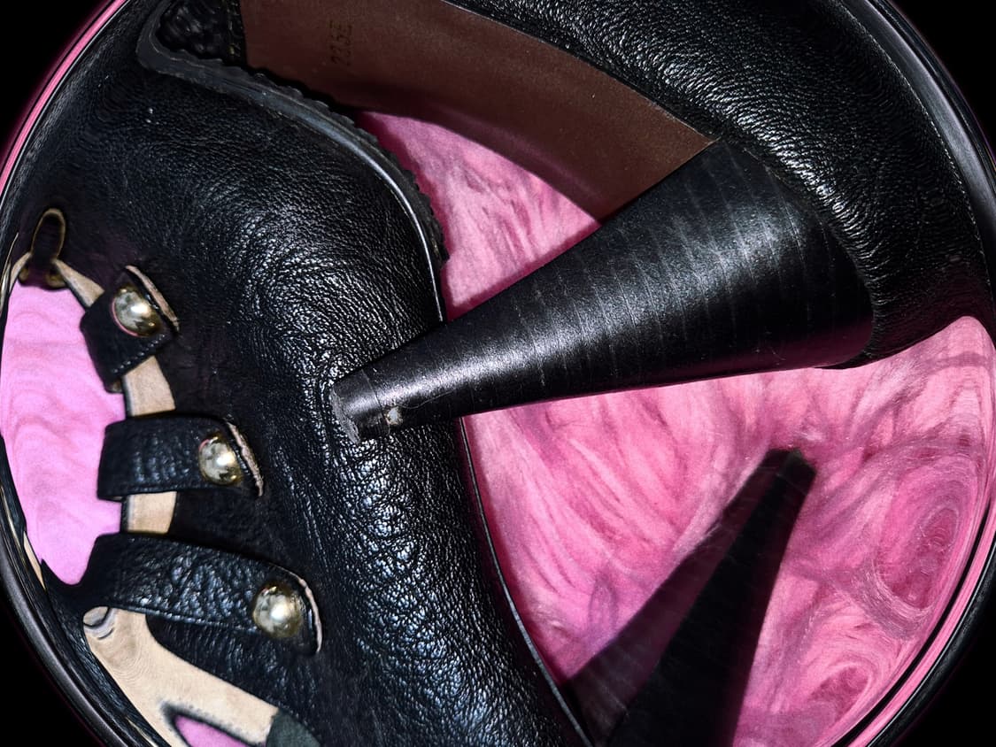 Napoleon Stud leather heels 상품이미지3