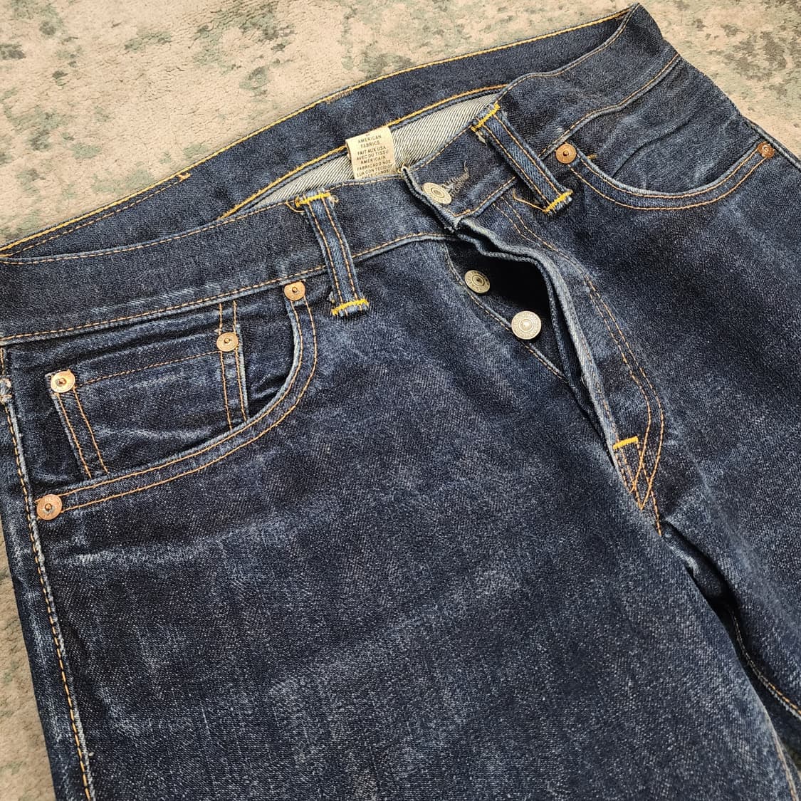 RRL 슬림스트레이트 셀비지팬츠 상품이미지5