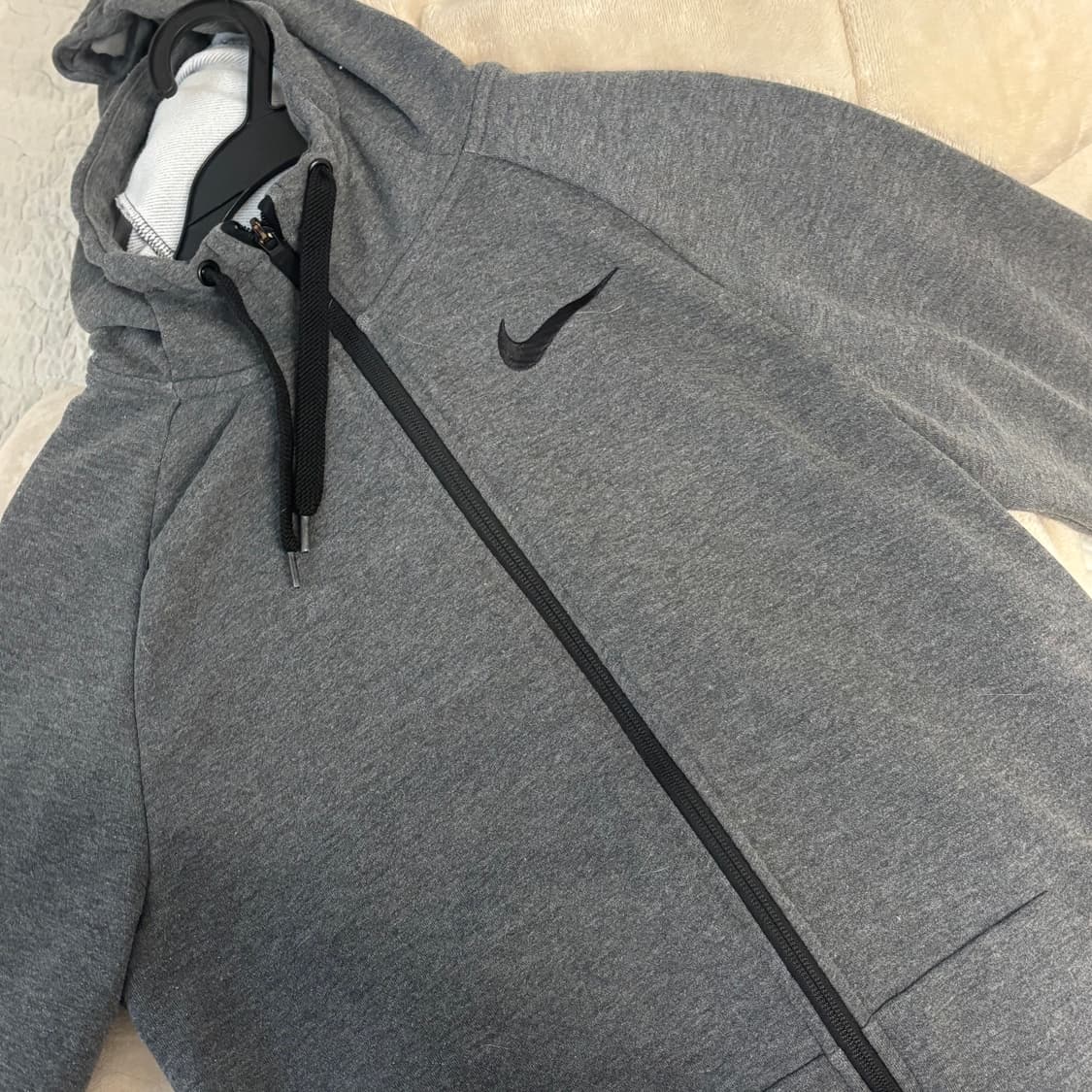 나이키 트랙탑 그레이 차콜 후드집업 상품이미지3