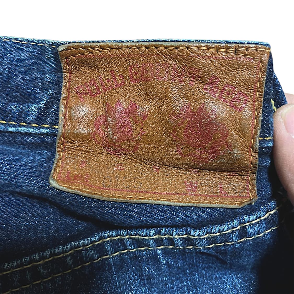 풀카운트 lot.0105 워시드 데님팬츠 상품이미지7