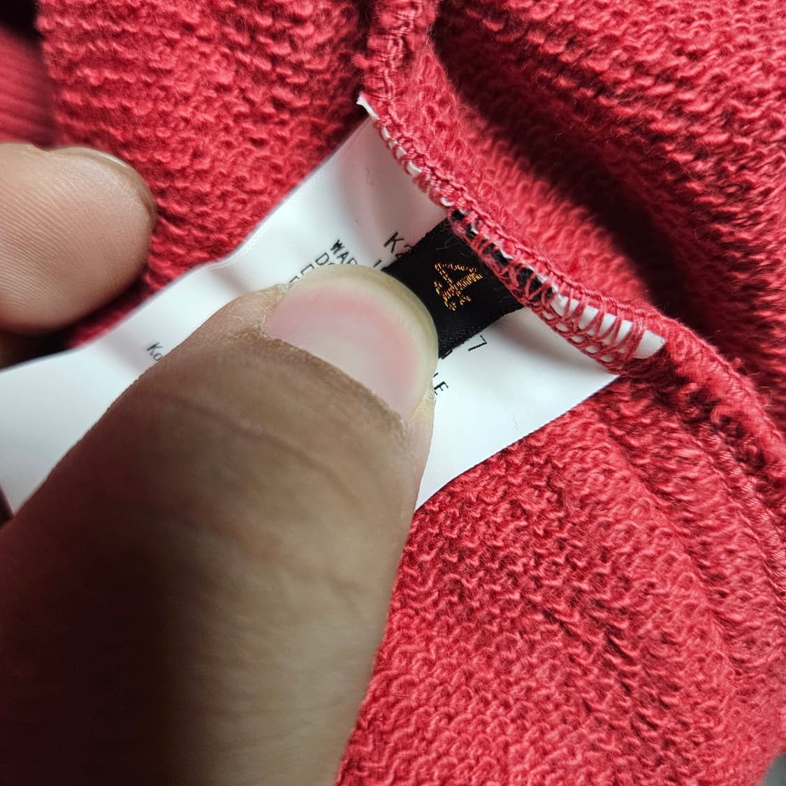 Kapital 페더스트링 레드다잉 후드 상품이미지6