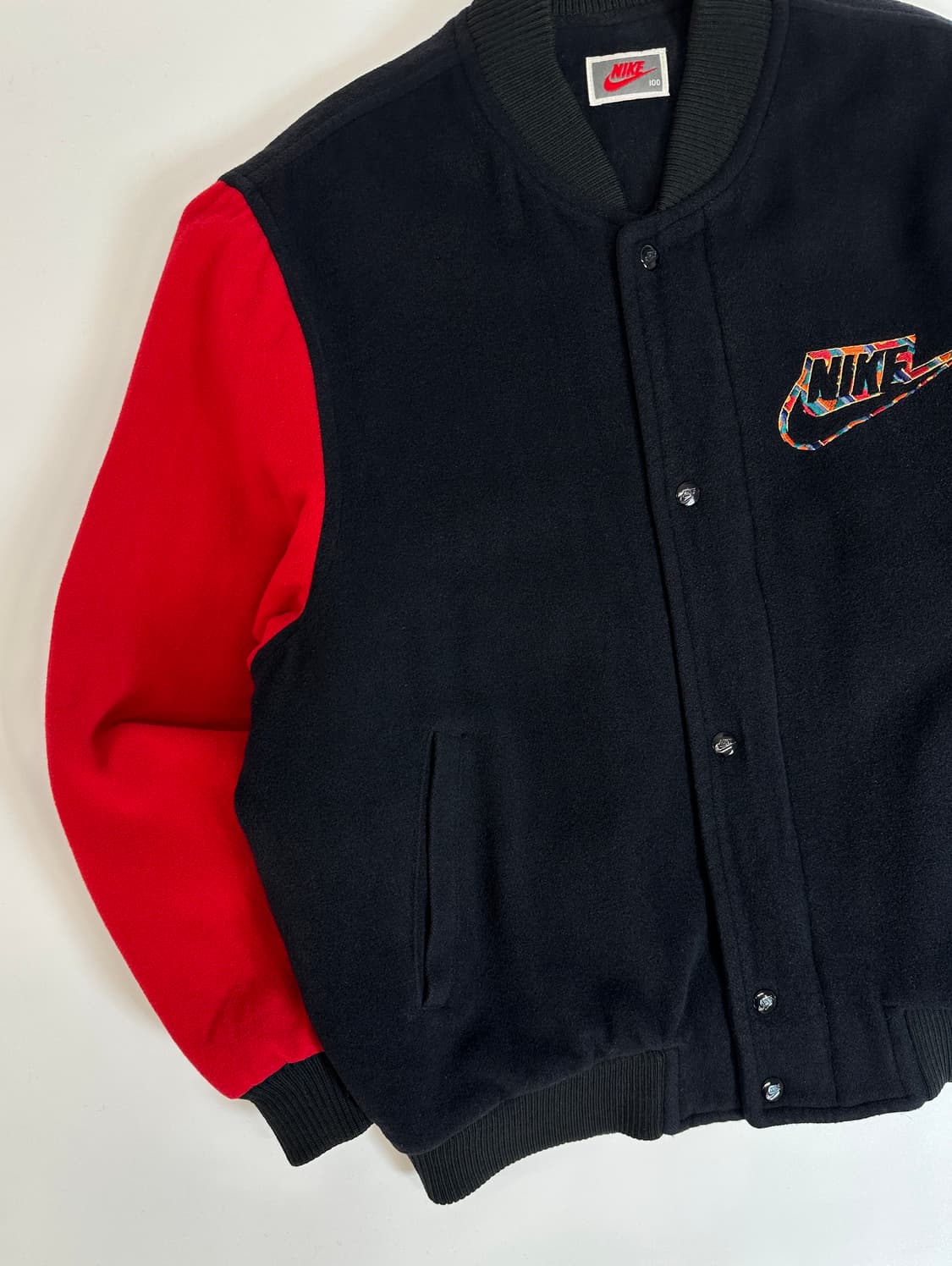 나이키 에어로고 투컬러 바시티 울자켓  상품이미지2