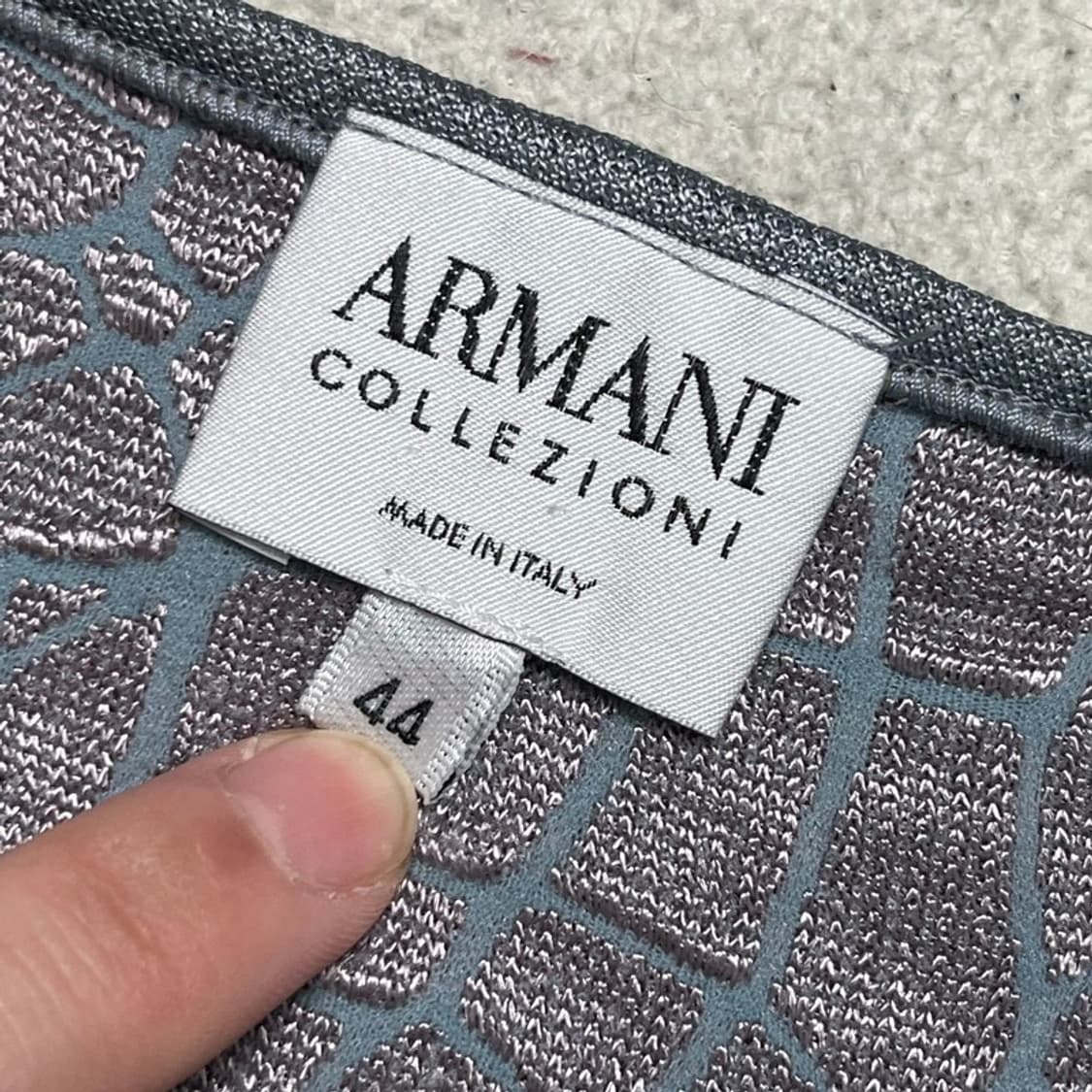 ARMANI Collezion 티셔츠 애쉬핑크 상품이미지3