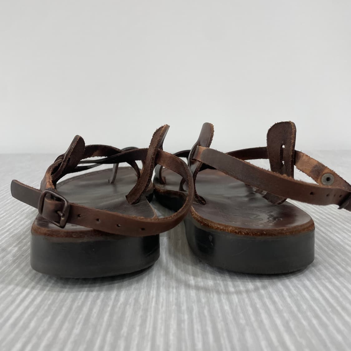 728) 예루살렘 샌들 스트랩 브라운 샌들 260mm 상품이미지4