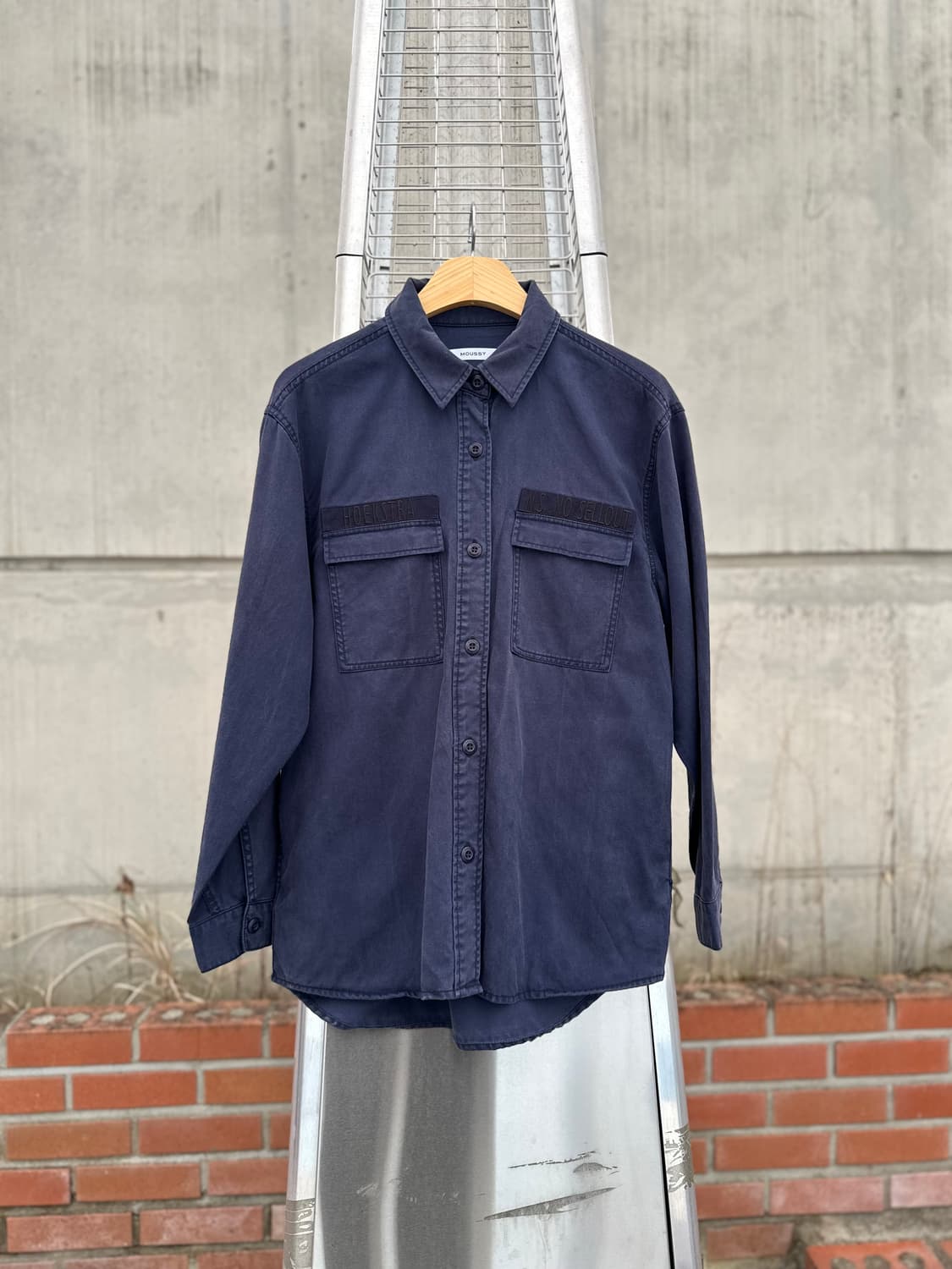 Japanese Vintage 밀리터리 워크 셔츠 상품이미지1