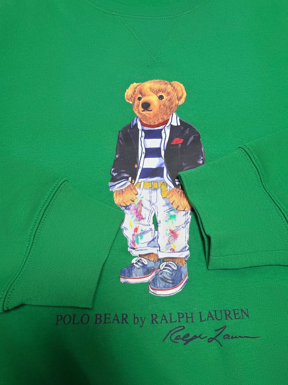 폴로 베어 맨투맨 곰돌이맨투맨 M 100 새상품급 상품이미지2