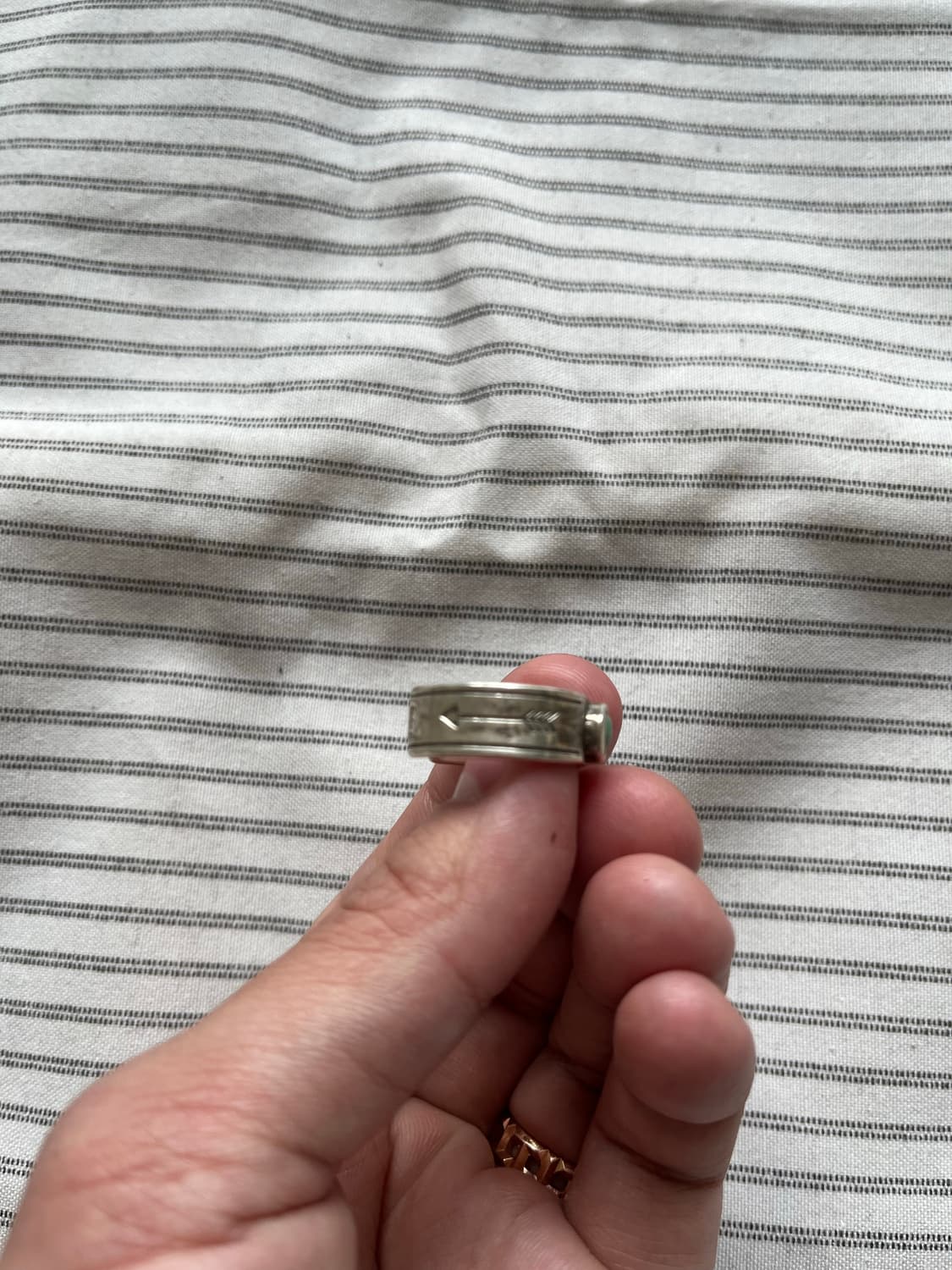 노스웍스 스터링 실버 터키석 링 (16-17호) 상품이미지5