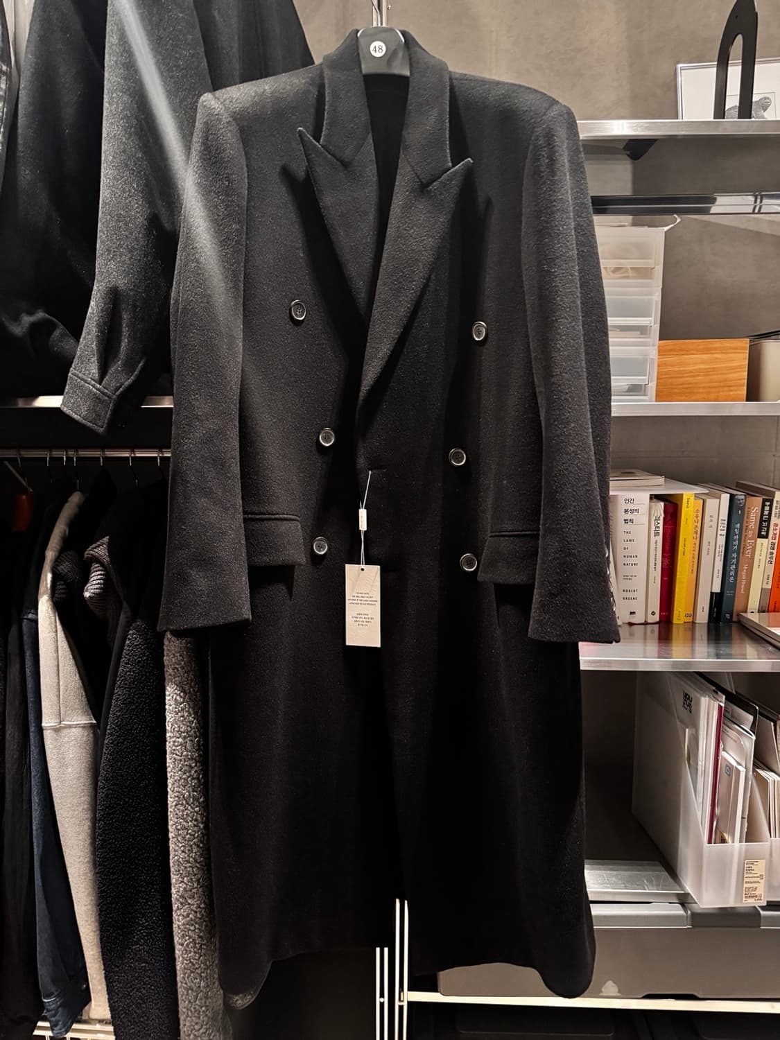 마마가리 컬렉션무드 블랙  25fw 46size 새상품 상품이미지1