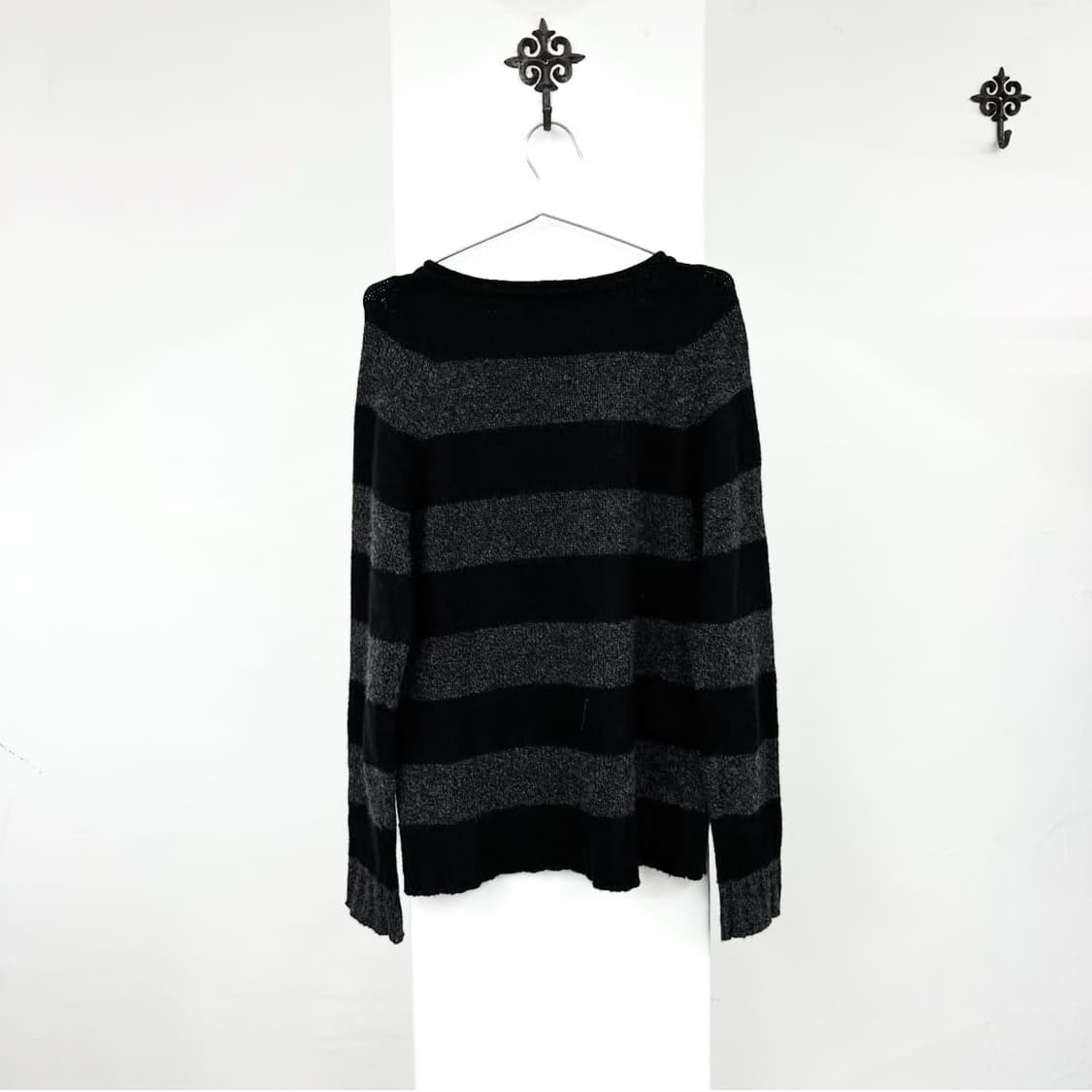 Zip detail stripe knit 상품이미지5