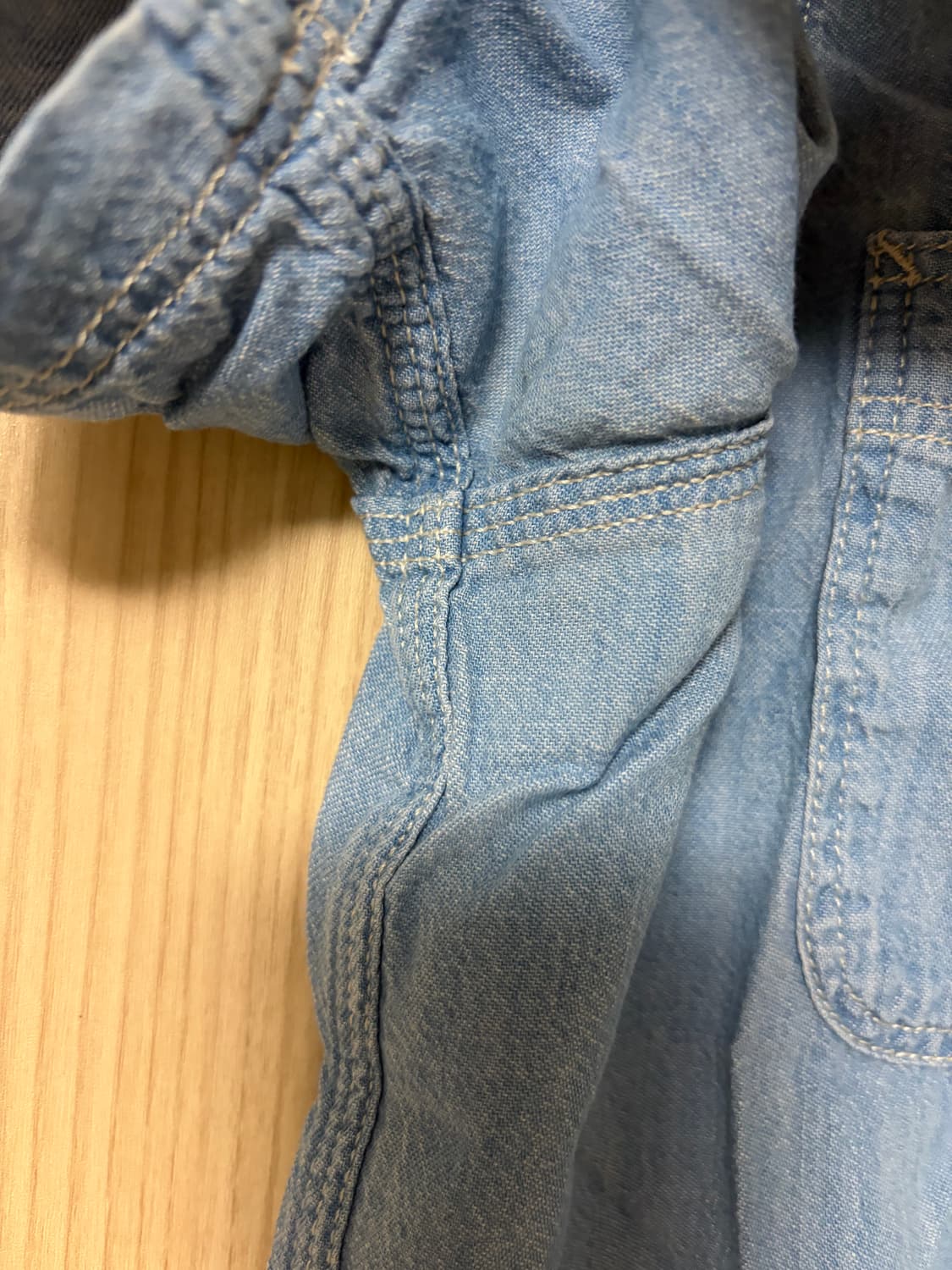 GAP 샴브레이 아이코닉 워커셔츠 (S) 상품이미지6