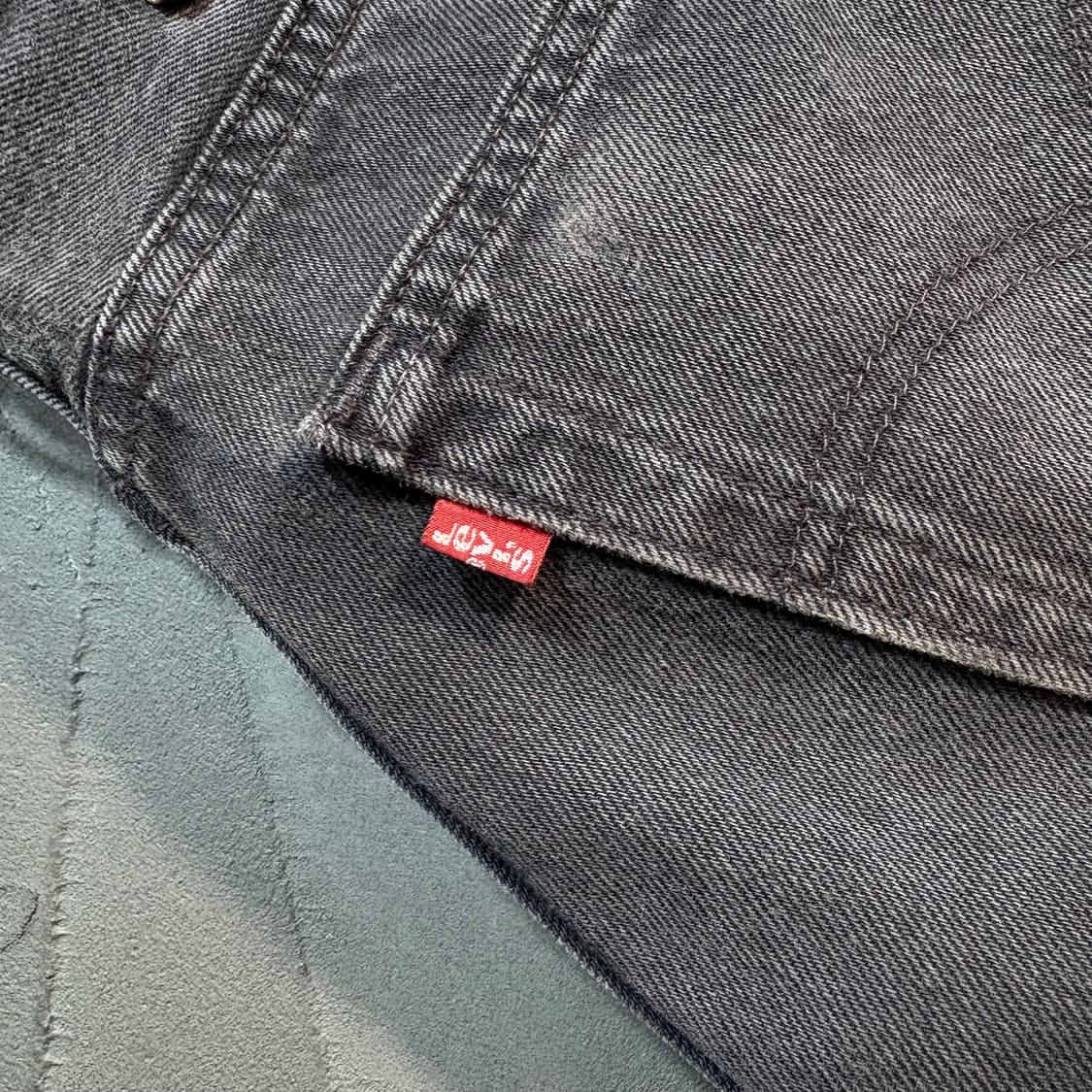 [31X34] LEVI's 리바이스 501 90‘s 흑청 데님 팬츠 상품이미지2