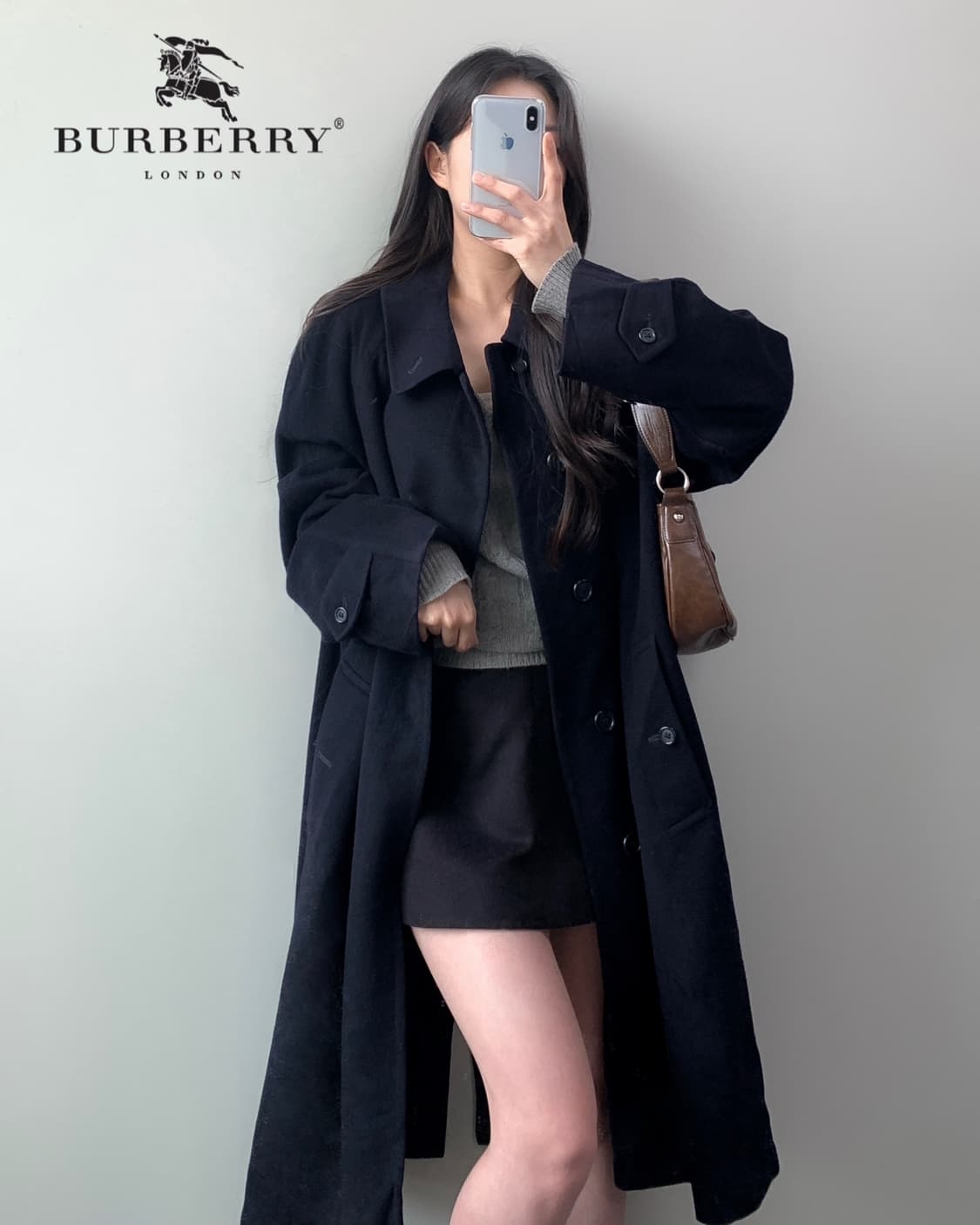 버버리 캐시미어 롱코트  상품이미지2