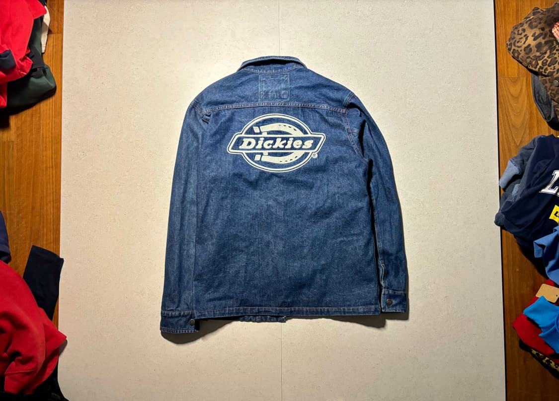 디키즈 백로고 데님 청자켓 상품이미지1