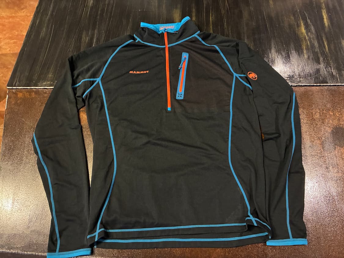 XL) 마무트 하프집업 플리스 롱슬리브 상품이미지1