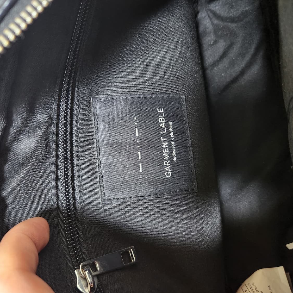 GARMENT LABLE 가죽 백 상품이미지4