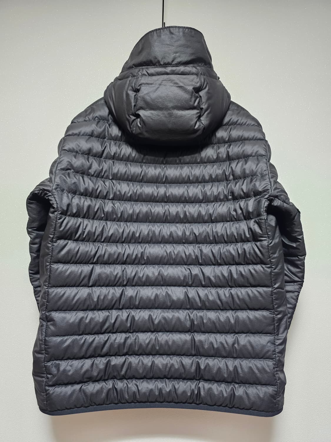 스톤아일랜드 바이오 립스탁 나일론 후드 경량 패딩 상품이미지2