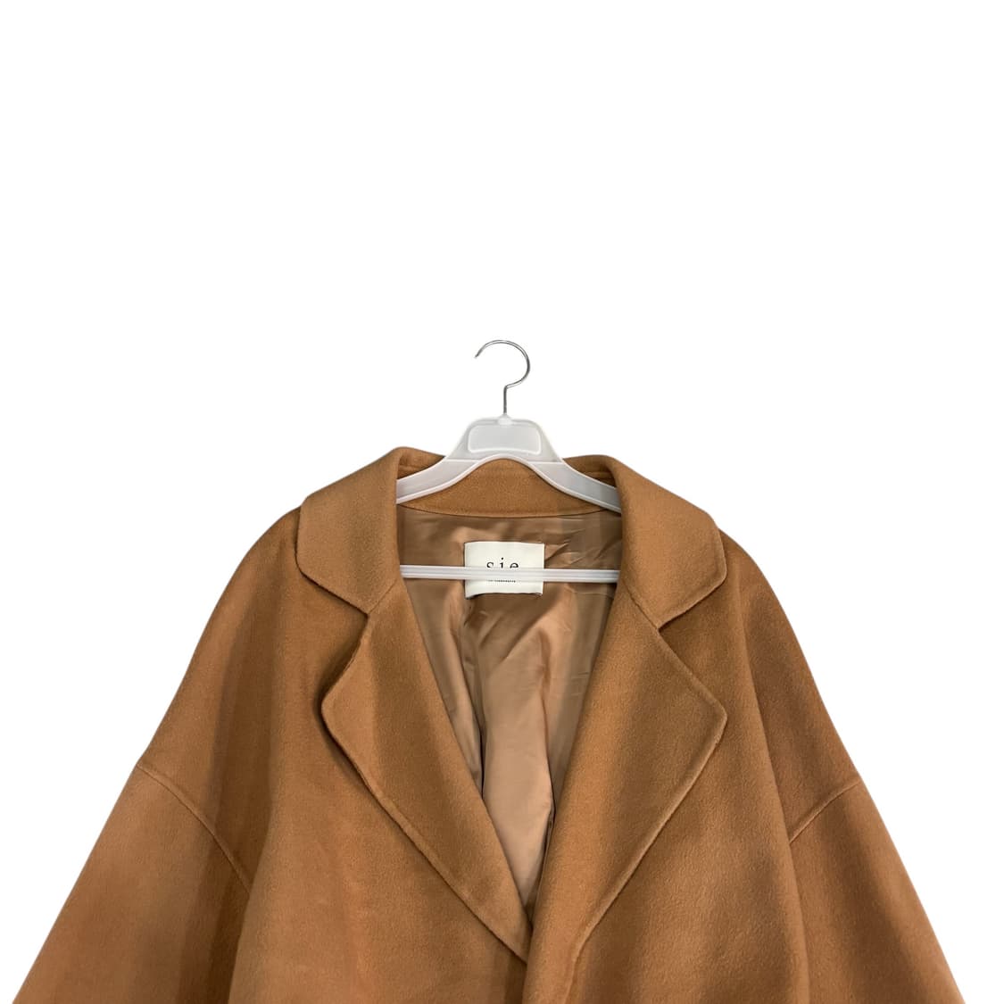 Sie 시에 울 캐시미어 롱 코트 상품이미지2