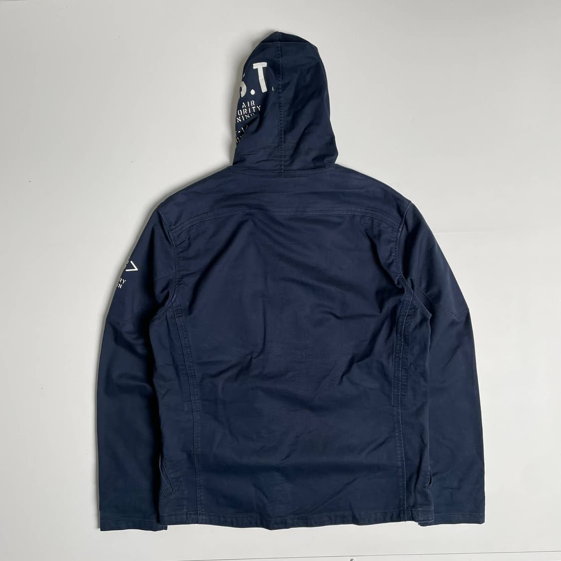 Avirex 코튼 블렌드 밀리터리 집업 후드 상품이미지6