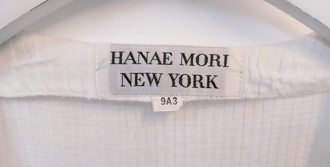 Hanae Mori New York 빈티지 면 큐프라 원피스 상품이미지4