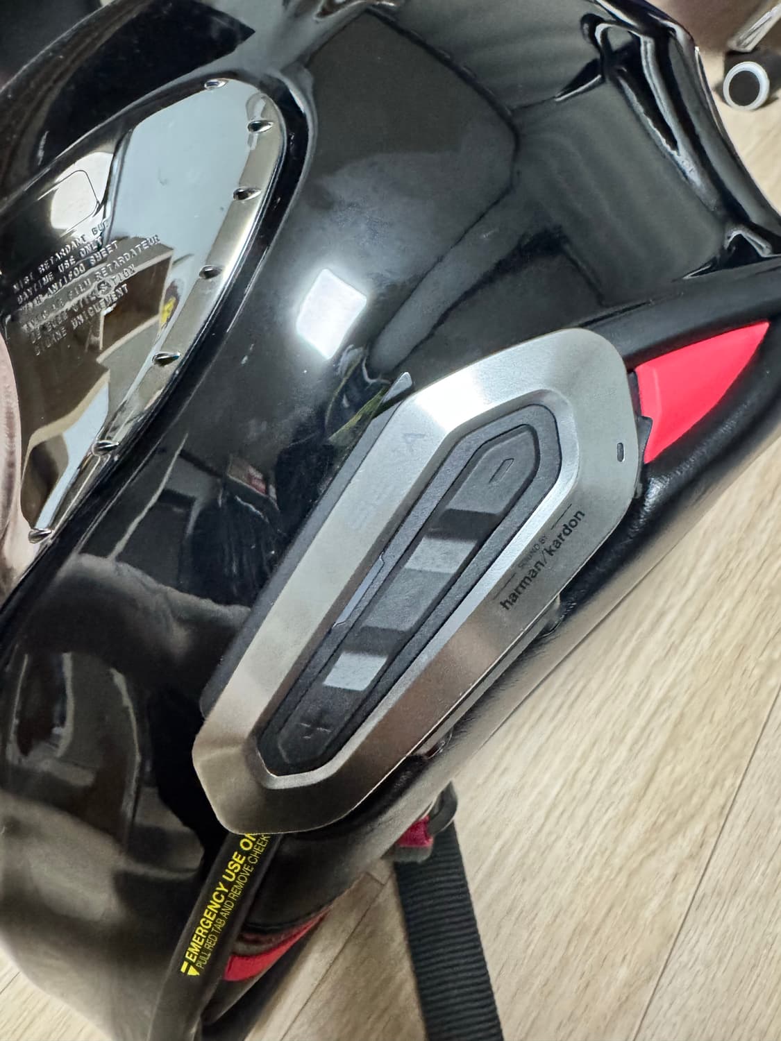 쇼에이 Z-8 블랙헬멧 하만카돈 세나 STL -EXT 풀세트 상품이미지2