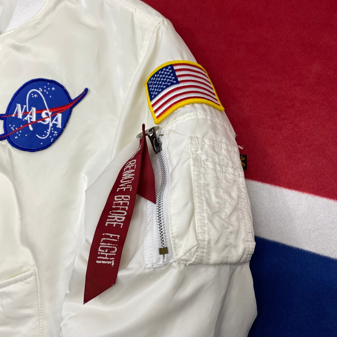 알파 NASA ma-1자켓 M  상품이미지4