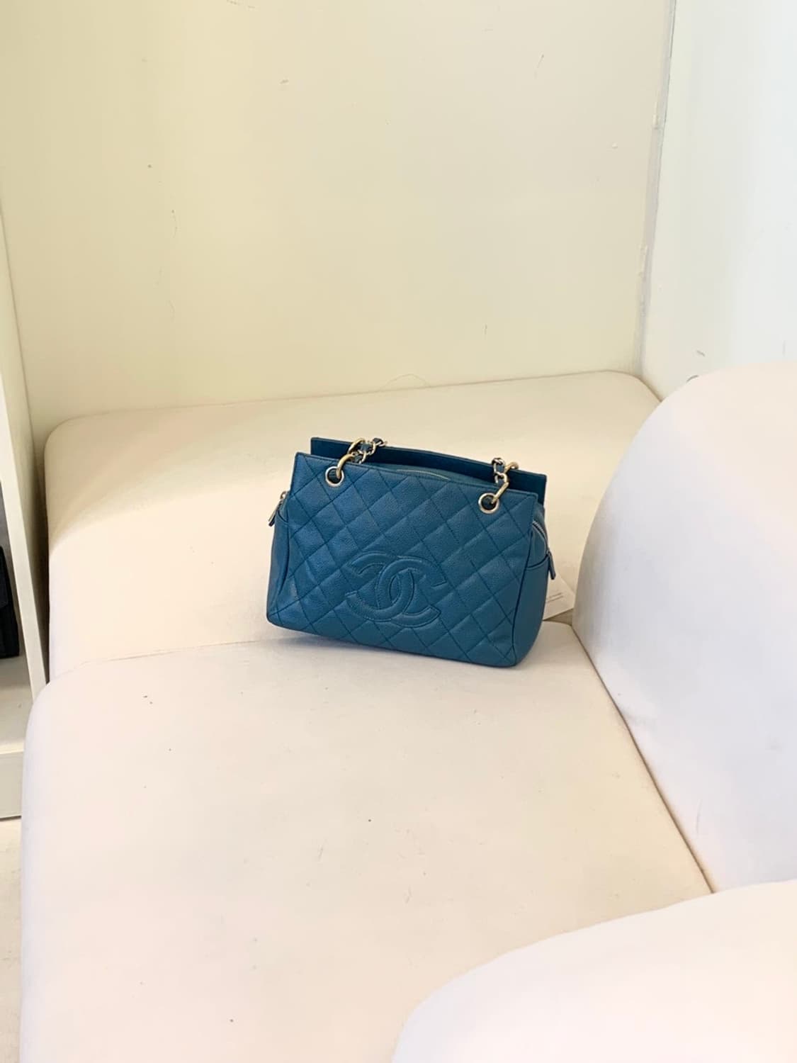 샤넬 캐비어 정방백 (정품) 상품이미지1