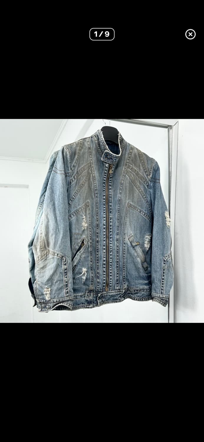 돌체앤가바나 바이커데님자켓 상품이미지1