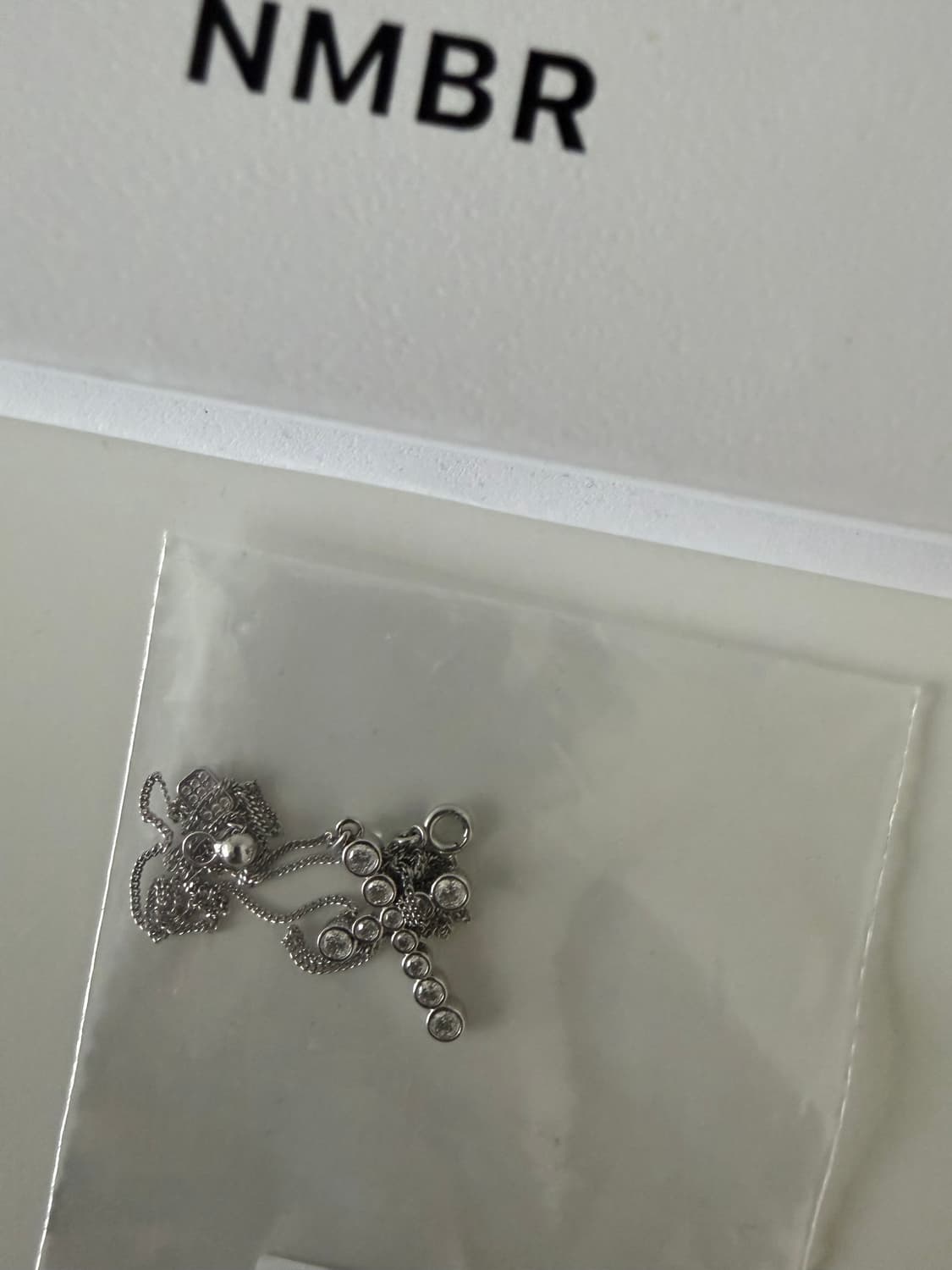 넘버링 3729 십자가 목걸이 상품이미지2