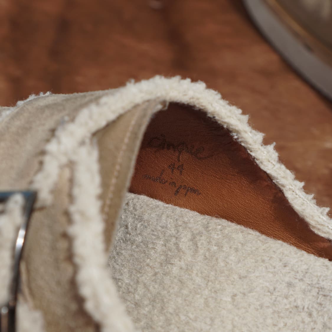 너드 마인드 Japan 시어링 뮬 샌들 상품이미지8