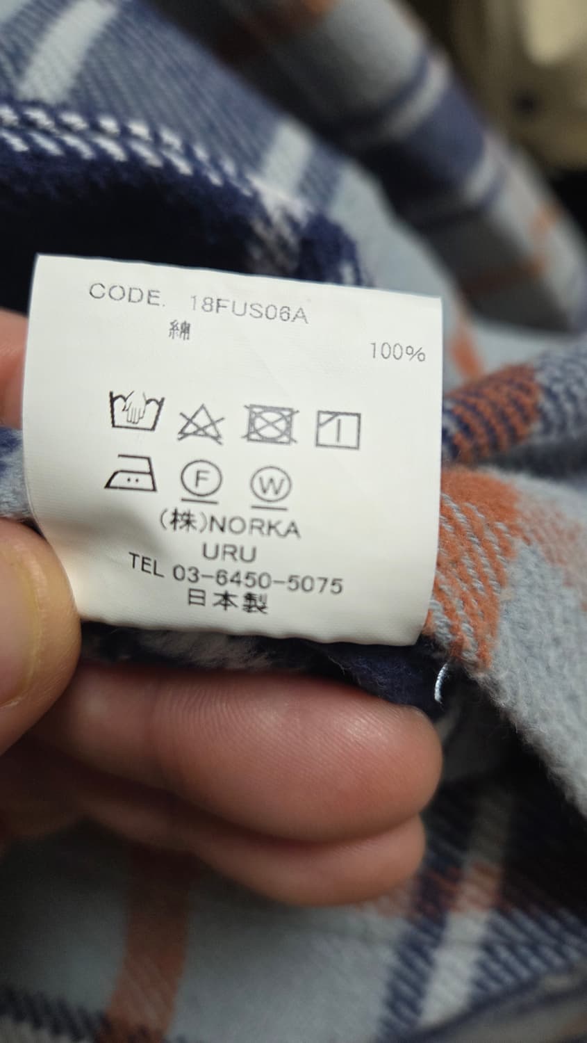 URU TOKYO 우루도쿄 헤비플란넬셔츠 2 상품이미지6