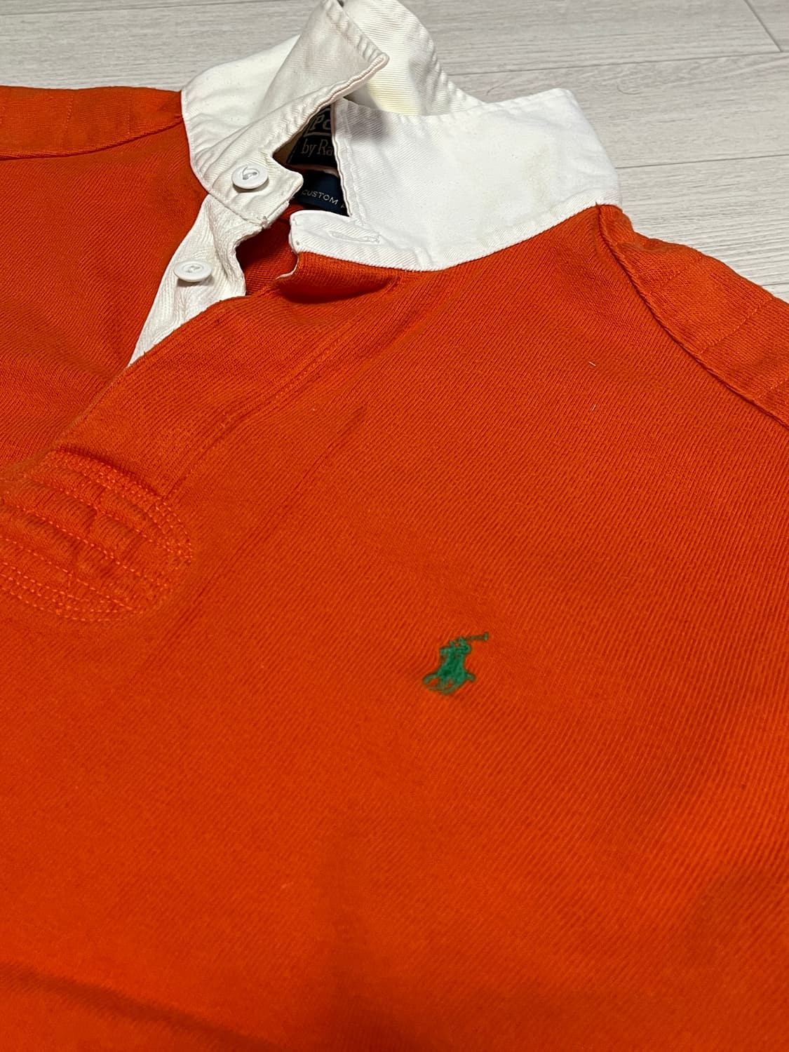 폴로 랄프로렌 럭비티 L 오렌지 상품이미지1