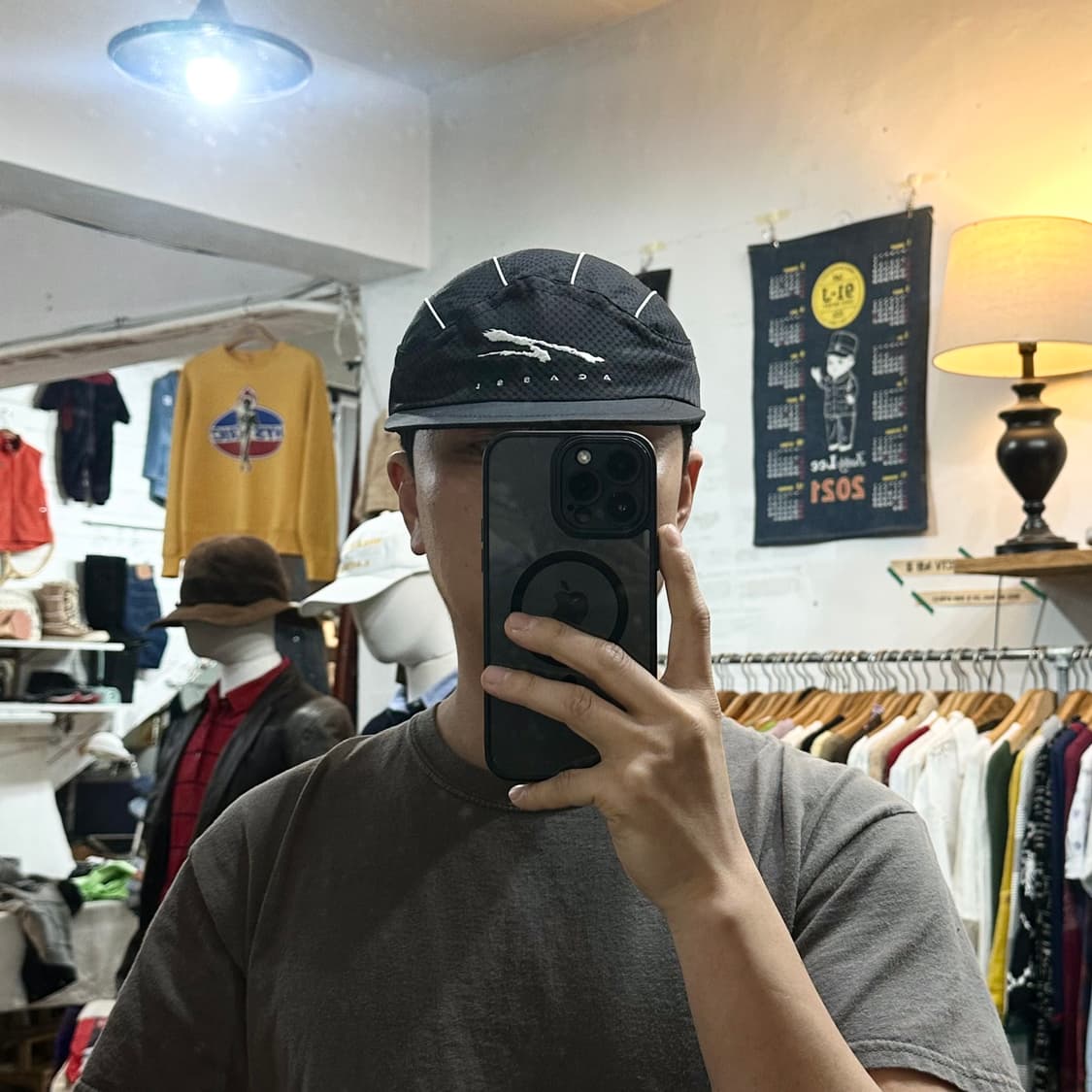 (착용컷) 90's 나이키 안드레 아가시 볼캡  상품이미지2